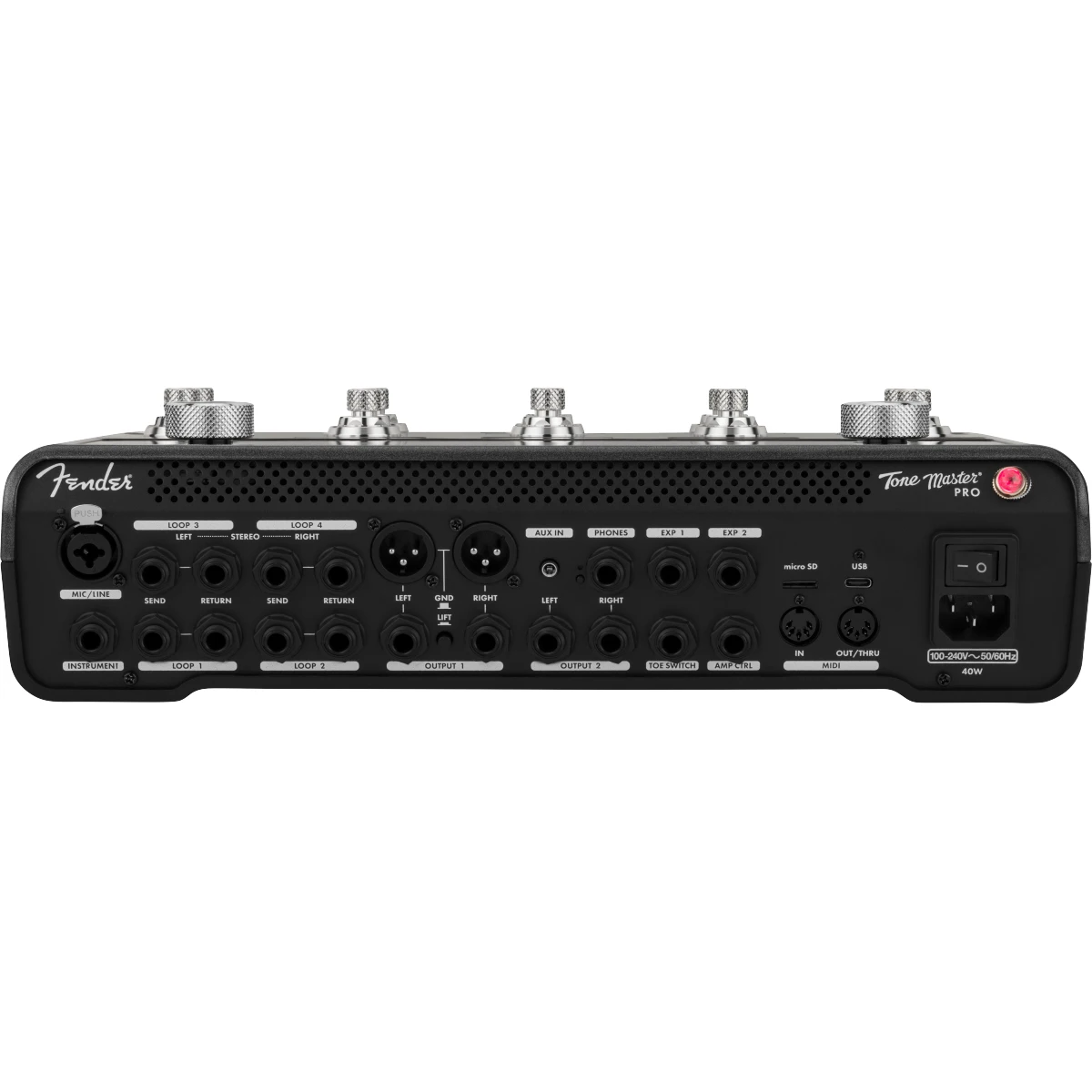 Fender Tone Master Pro Multi-Effects Guitar Workstation Pedal