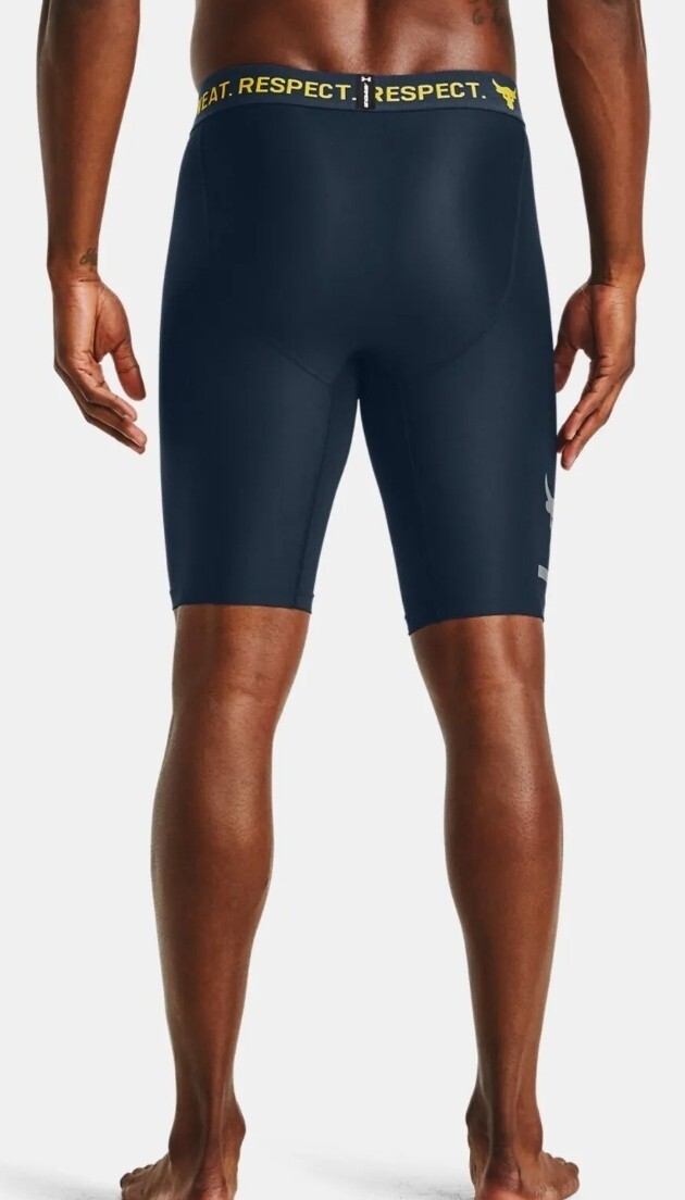 NEW Under Armour x Project Rock BSR HeatGear Compression Shorts Size Medium