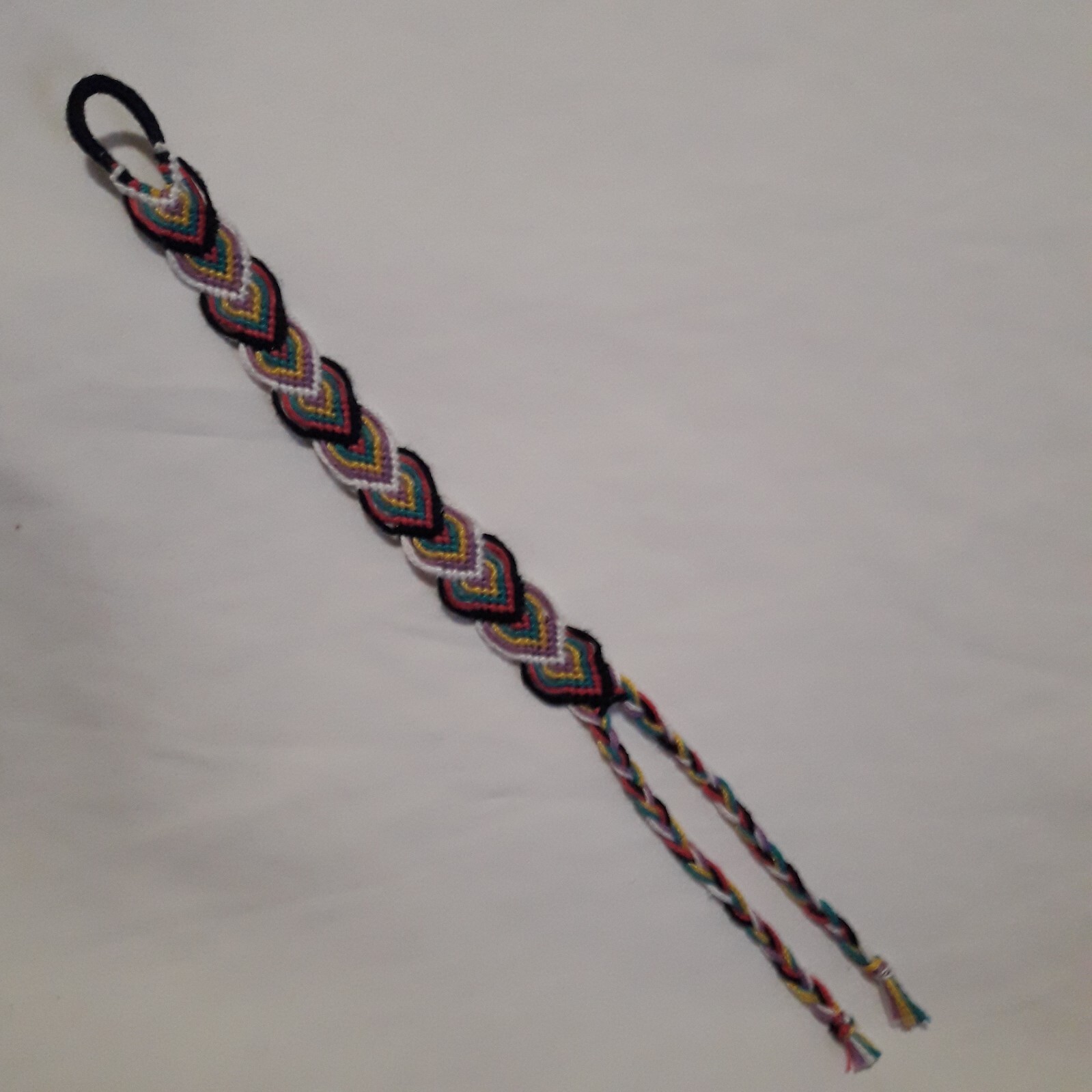 Midnight Friendship Bracelet Leaf Adjustable Handmade 6 inch High Quality