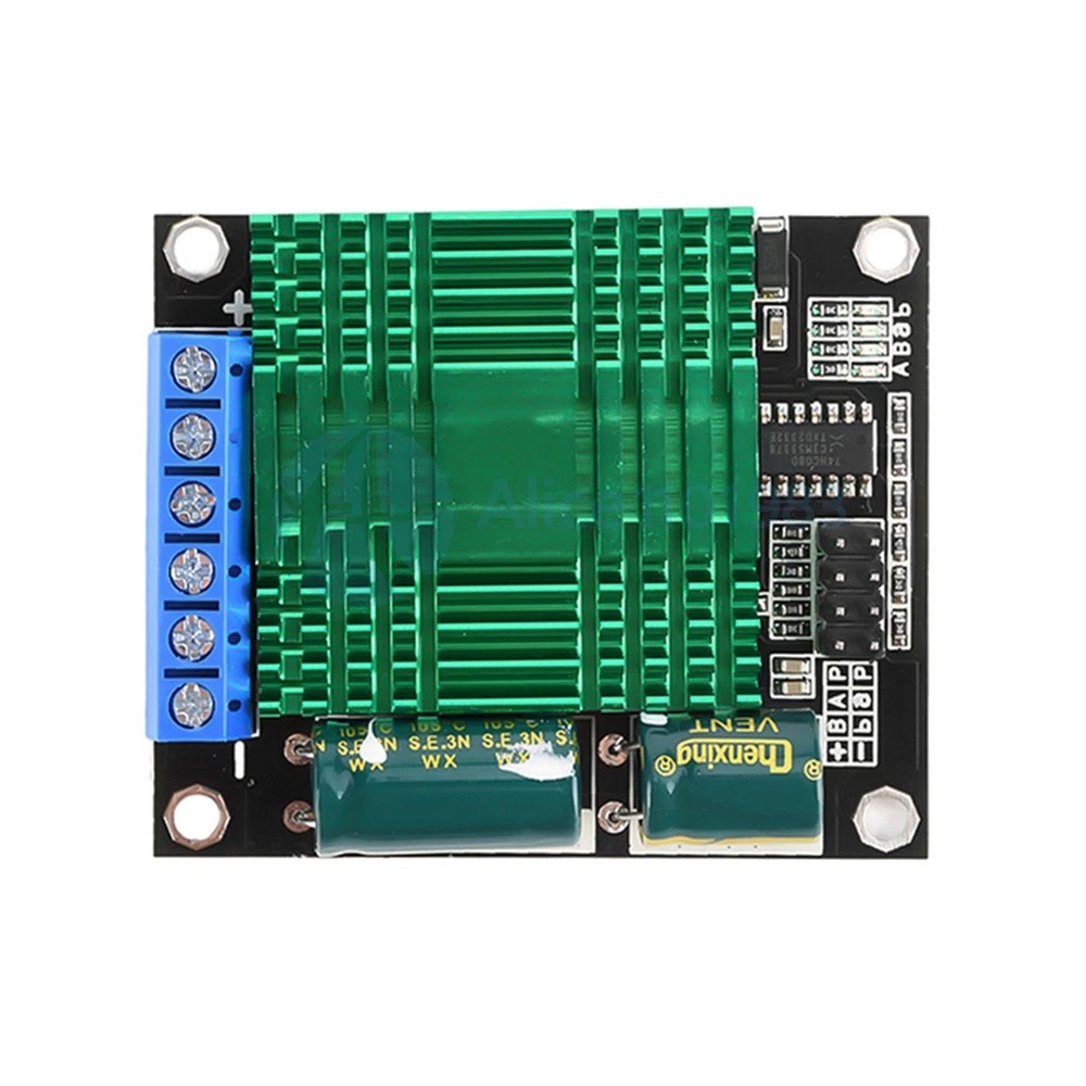 Dual PWM DC 9V-30V 60A Motor Driver Module High Power H-Bridge Speed Controller