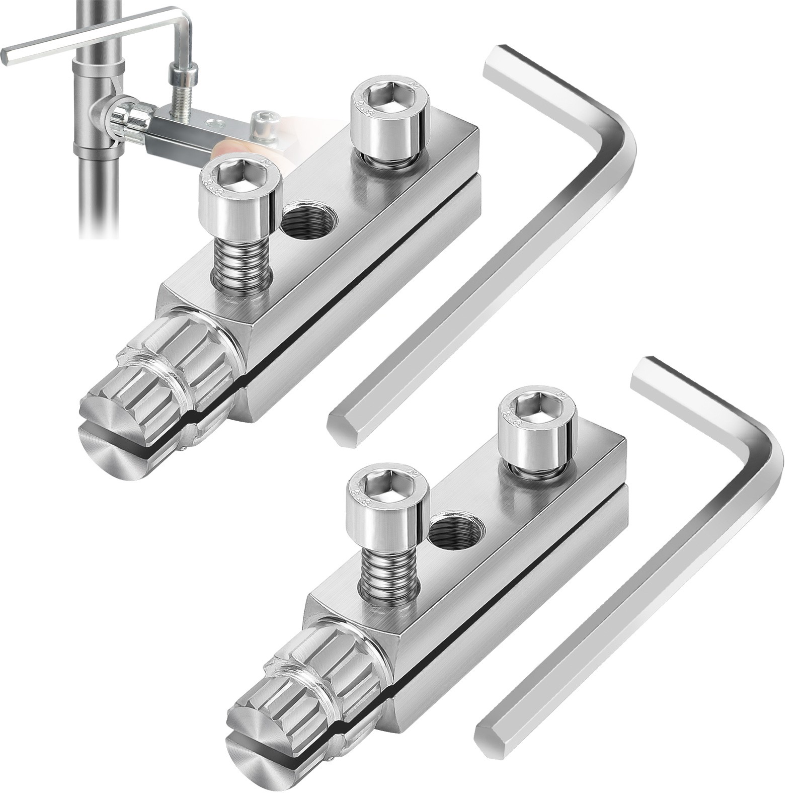 2x Water Pipe Screw Extractor 1/2" 3/4" Faucet Angle Valve Broken Wire Remover