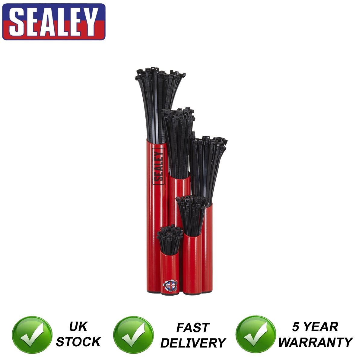 Sealey Large Magnetic Cable Tie Holder Red APCTHRXL