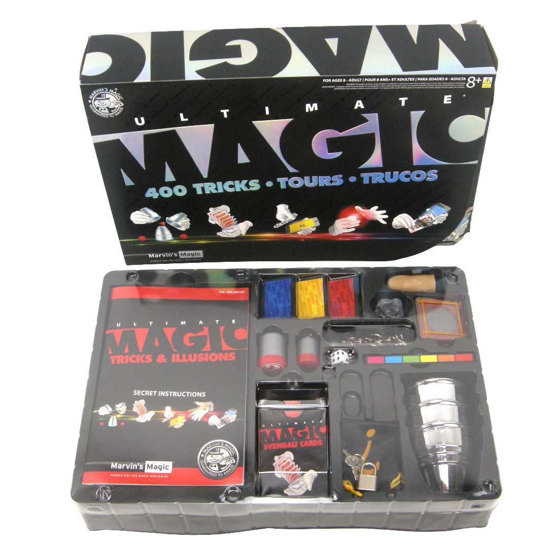Marvin's Magic Ultimate Magic 400 Tricks & Illusions The Complete Magic Show NOB