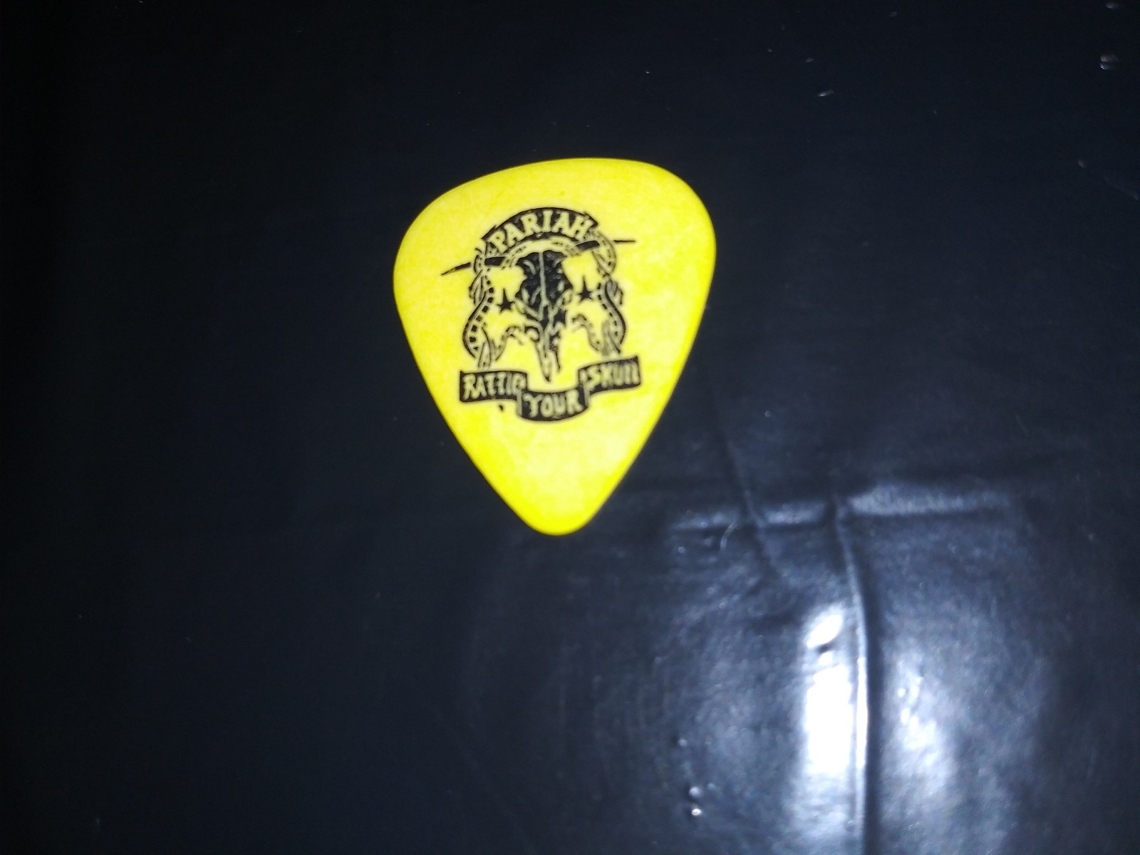 PARIAH Rattle Your Skull Sims Ellison Signature 1993 Concert Tour GUITAR PICK