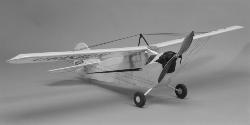 Aeronca C-3 72" R/C Airplane Laser Cut Balsa Ply Short Kit With Plans