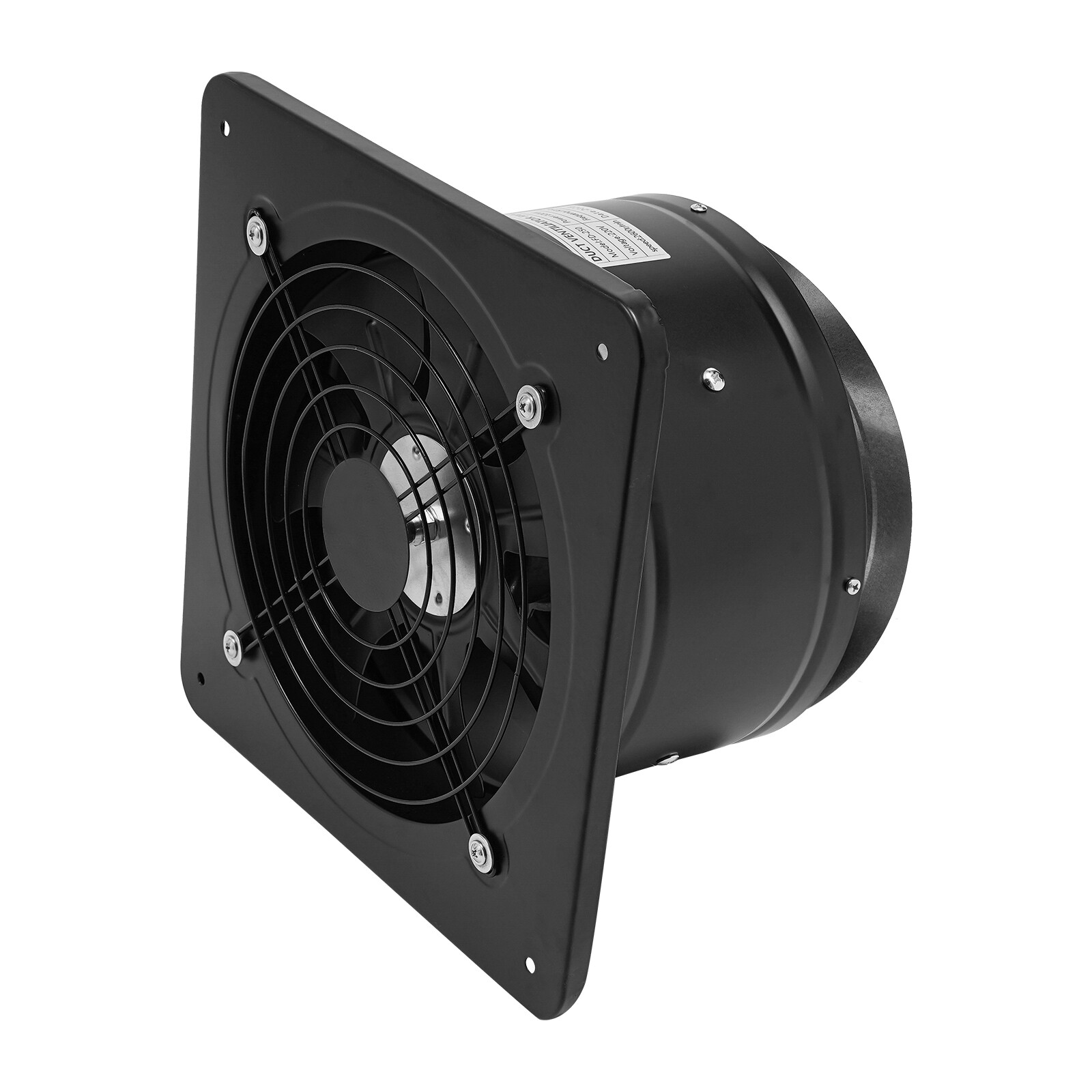 10 Inch Exhaust Fan Wall-mounted Ventilation Fan Exhaust Fan 1260m³/h/741CFM