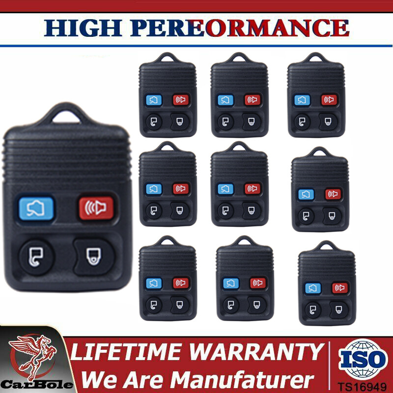 10X Keyless Entry Remote Control Car Key Fob For Ford Flex Escape Focus Lincoln
