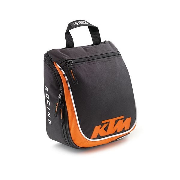 KTM Doppler Toilet Bag By Ogio Black/Orange Men's Travel Bag 3PW1570800