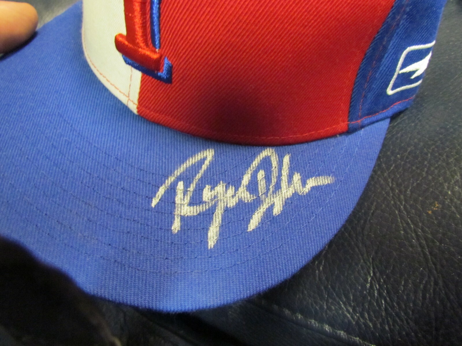 Ryan Drese Autographed Baseball Hat Cap Texas