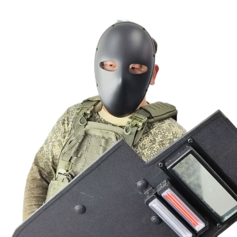 Aramid Fiber 3A Ballistic Bullet Proof Full Face Guard Shield Mask