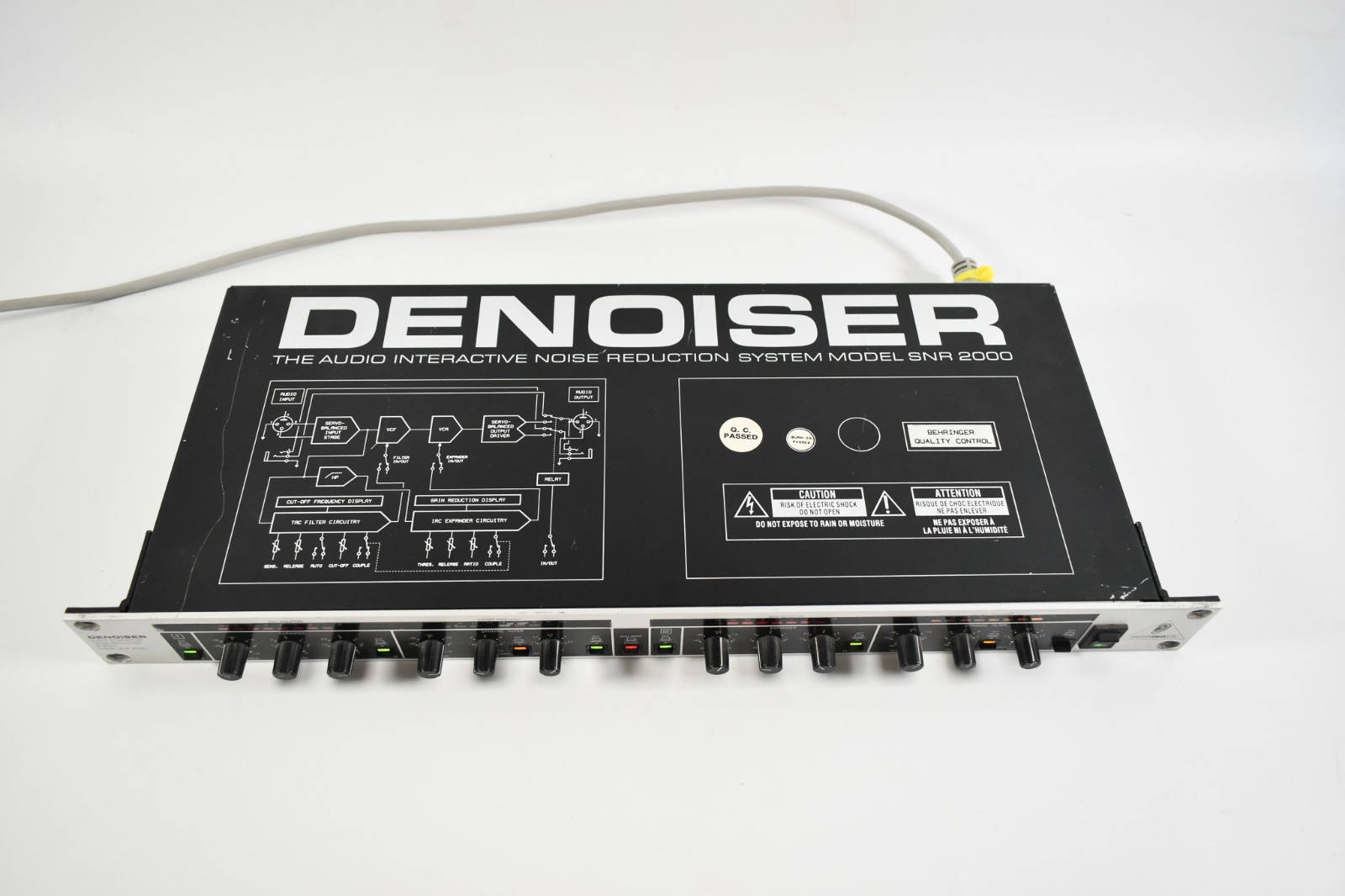 Behringer Denoiser Audio Interactive Noise Reduction System SNR 2000
