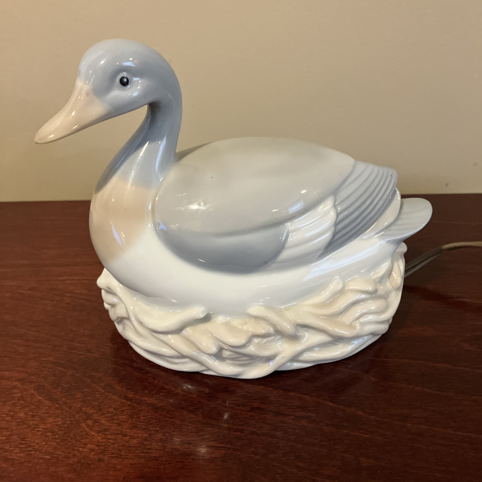 Vintage Andre Richard Porcelain Duck Night Light - Made in Japan
