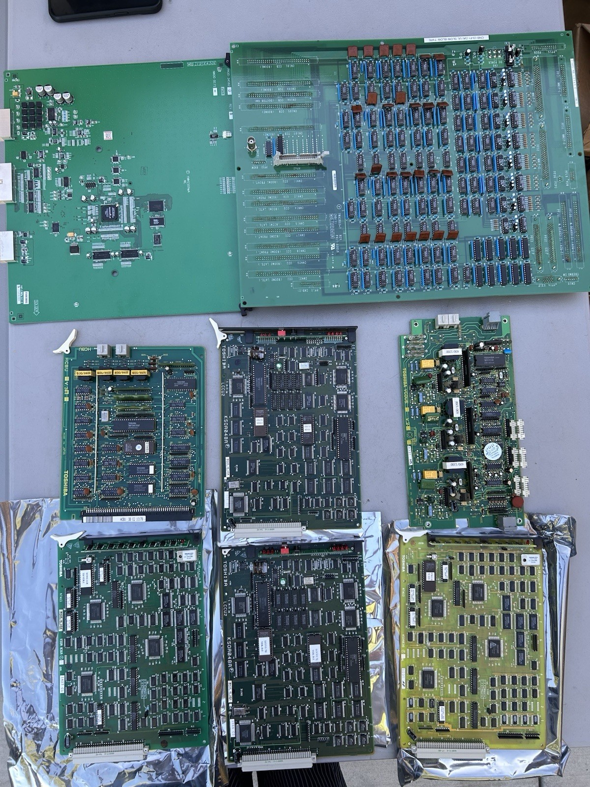 Toshiba Telephone System Circuit Boards Wholesale Bulk Job Lot of 8