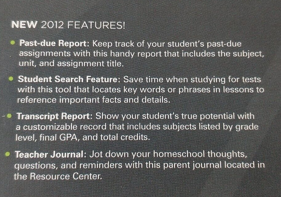 Switched-On Schoolhouse FRENCH II Christian Homeschool Teaching Curriculum