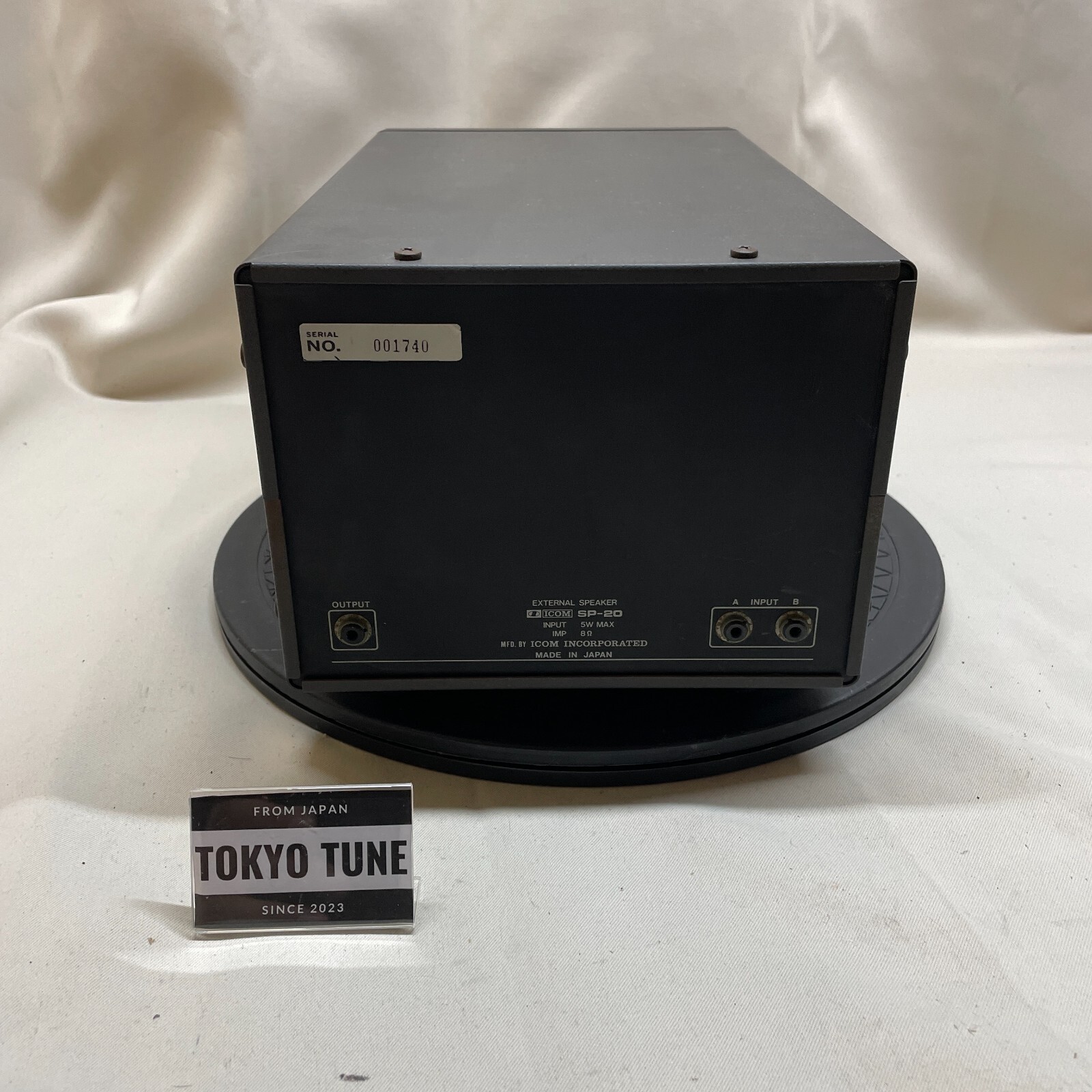 ICOM SP-20 Ham Radio External Desktop Speaker Working