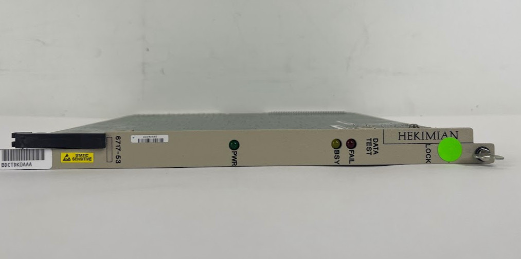 Spirent Hekimian 6717-53 BRTU Test Module CLEI BDCTDK0AAA