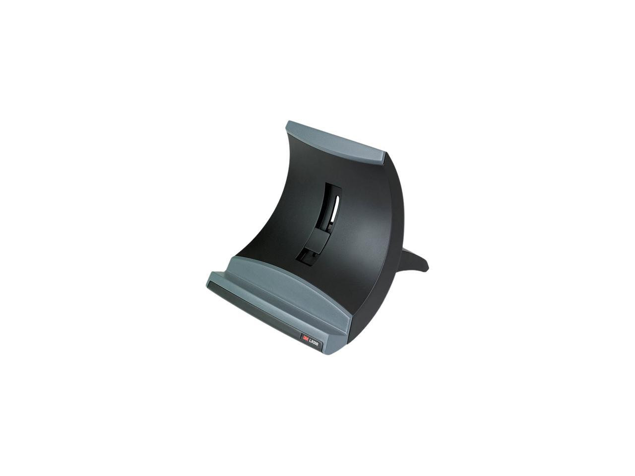 3M MMMLX550 Vertical Notebook Computer Riser, Cable Management, 9 x 12 x 6 1/2 -