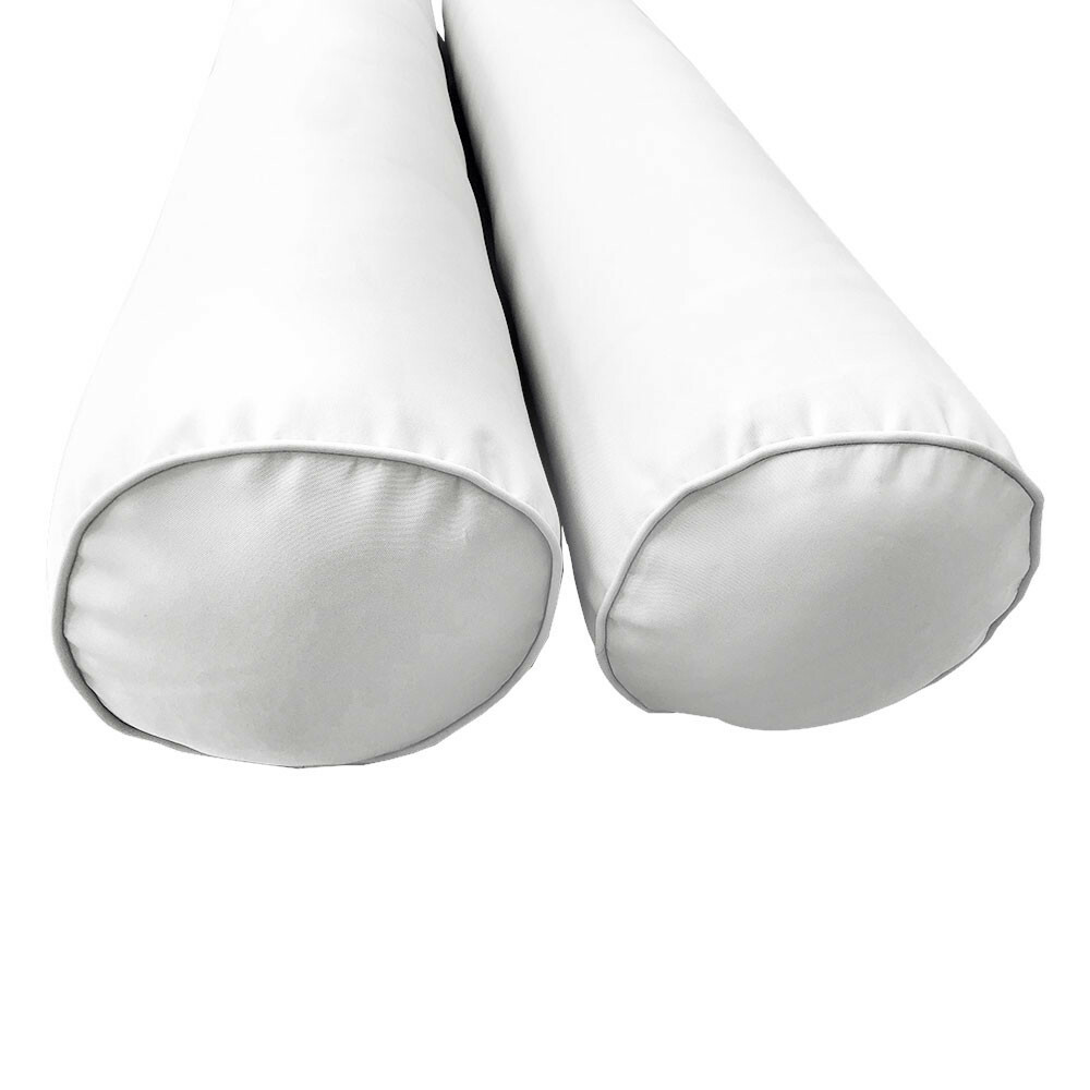 *COVER ONLY*-Style 5 Daybed Mattress Bolster Pillow Pipe Trim Twin-XL Size-AD106