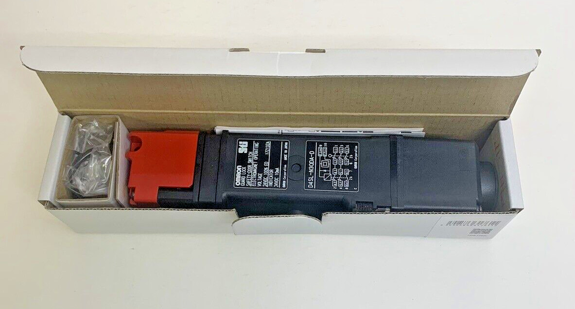 NIB Omron STI 6-Contact Guard Lock Safety-Door Switch Model D4SL-N3QDA-D