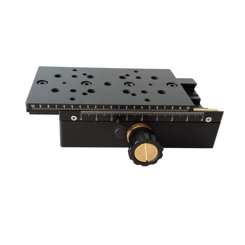 X-Axis Manual Displacement Station Optical Sliding Table Linear Stage Platform
