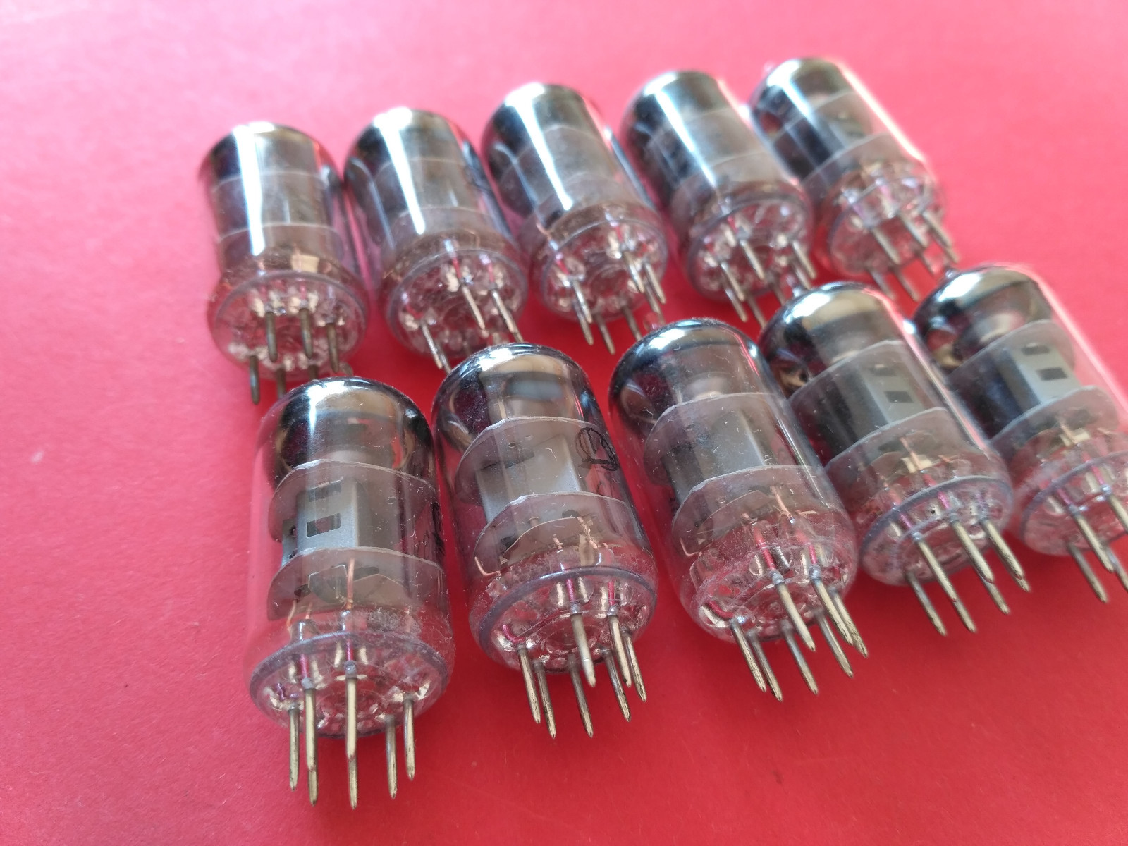 6J2P-EV 6Ж2П-ЕВ a-g 6AS6 5725 Tube Military Audiophile Pentode Hi-Fi NOS 10pcs