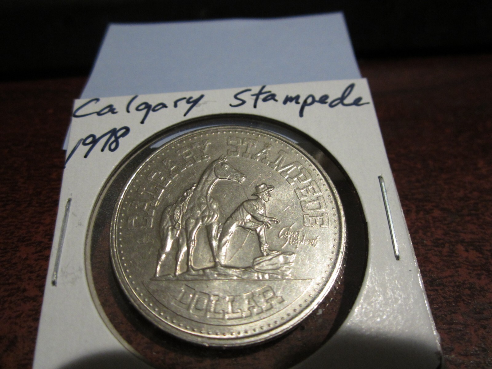 1978 - Calgary Stampede - hat - AB - Canada Token, Canadian trade dollar