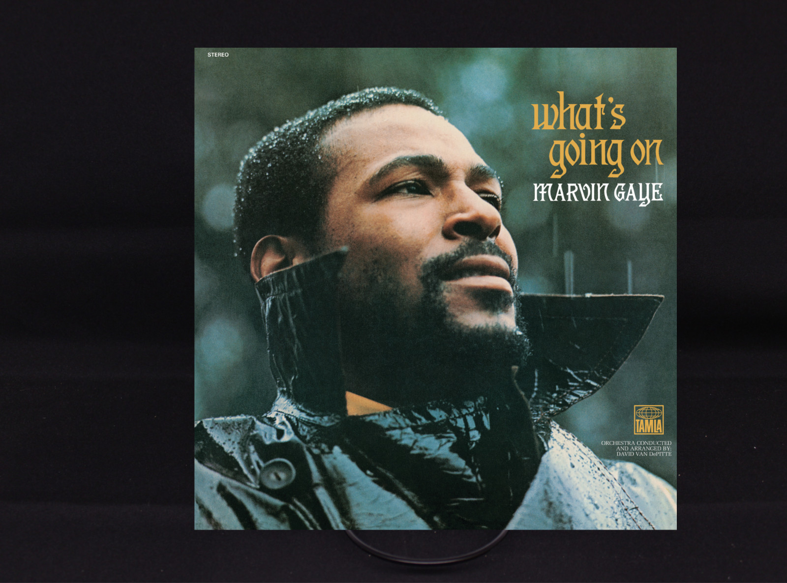 MARVIN GAYE WHAT'S GOING ON ALBUM COVER METAL SIGN 8"X8" M85