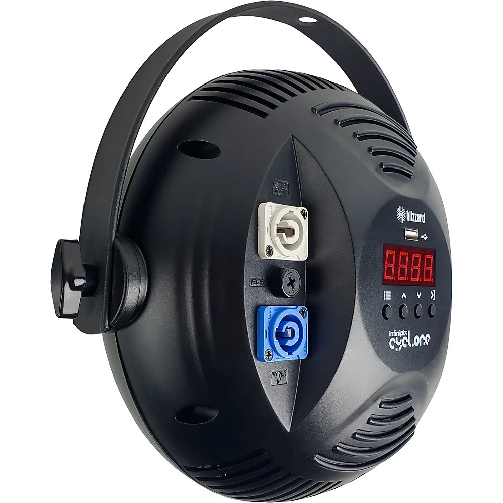 Blizzard InfiniPix Cyclone LED Wash Light with Pixel FX Black