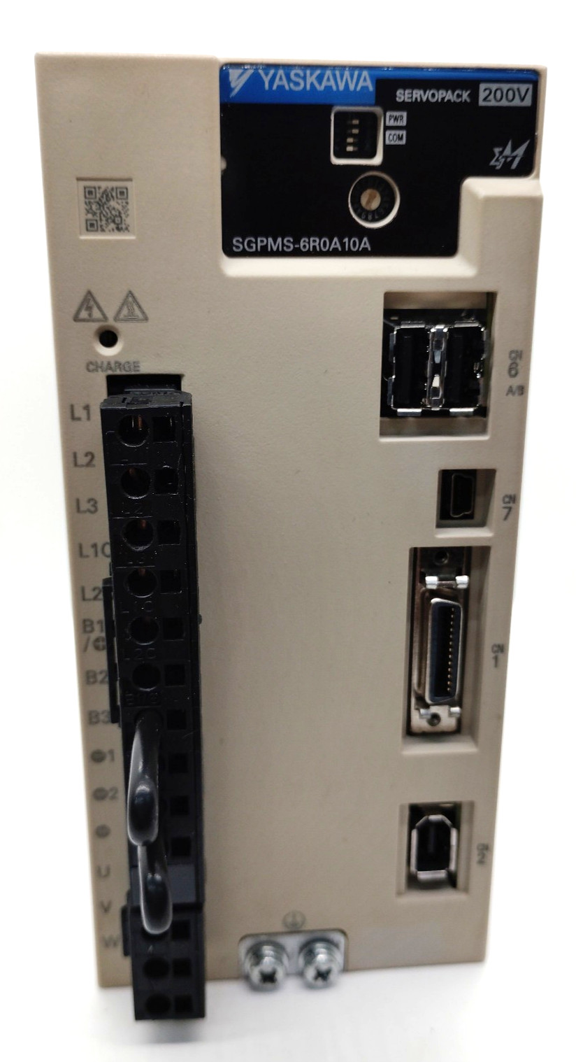 BRAND NEW -NO BOX Yaskawa Servo Drive SGPMS-6R0A10A WITH SOFTWARE for use in USA