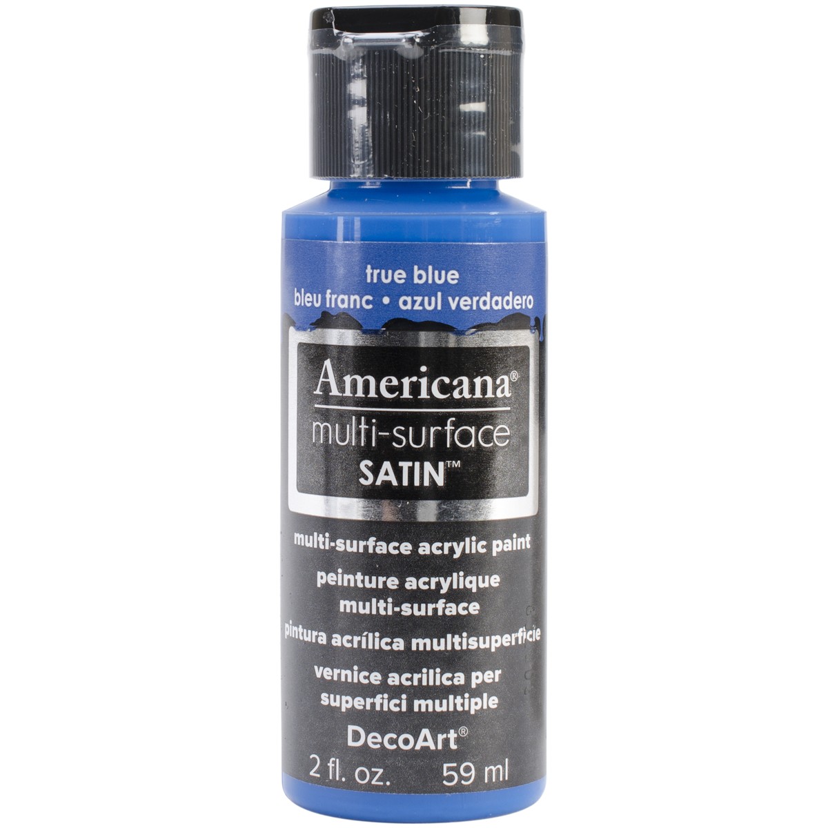Americana Multi-Surface Satin Acrylic Paint 2oz True Blue