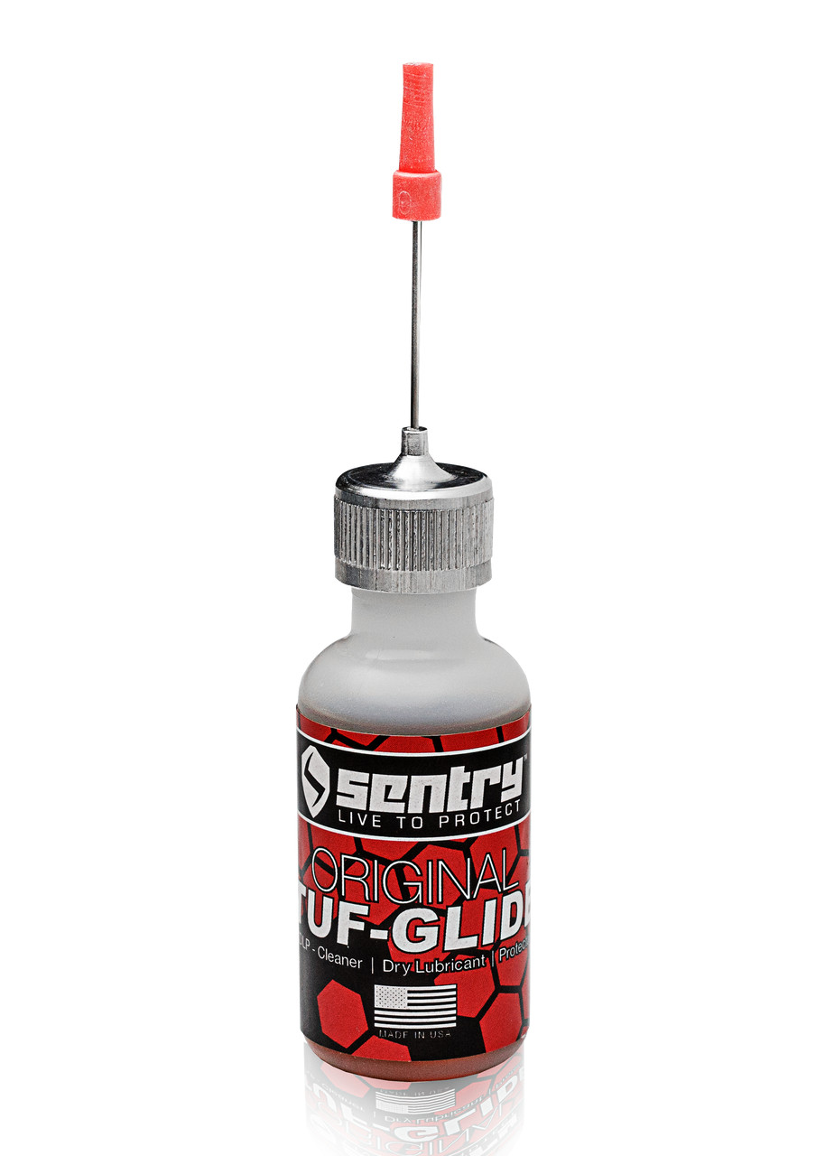 Sentry Products Tuf-Glide Dry Gun + Knife Lube Needle Applicator 1/2 OZ
