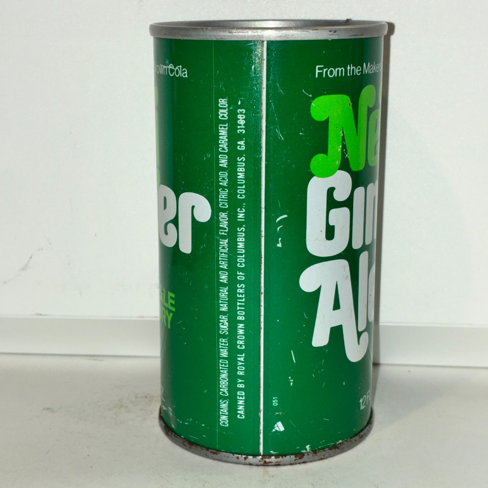 1970's Nehi Ginger Ale Soda can