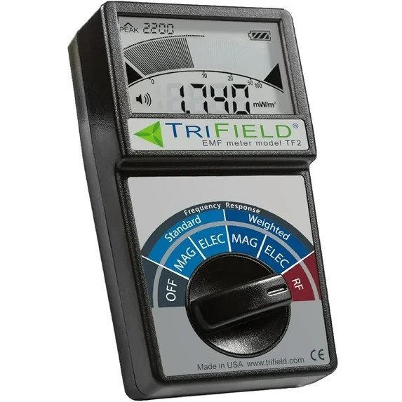 [MINT]TriField EMF Meter Model TF2 0.1-100mG 1-1000V/m 0.001-19.999mW/m2