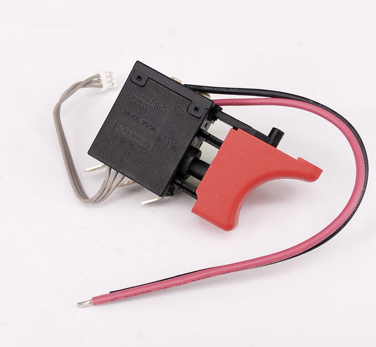 solteam TG09 24VDC 20.50A Trigger Switch P #:2607202147
