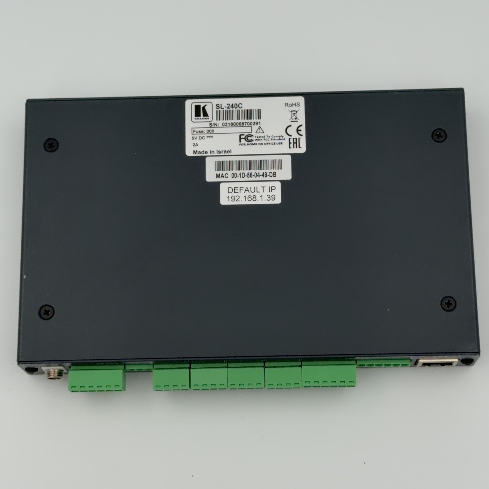 KRAMER MegaTOOLS SL-240C Master / Room Controller