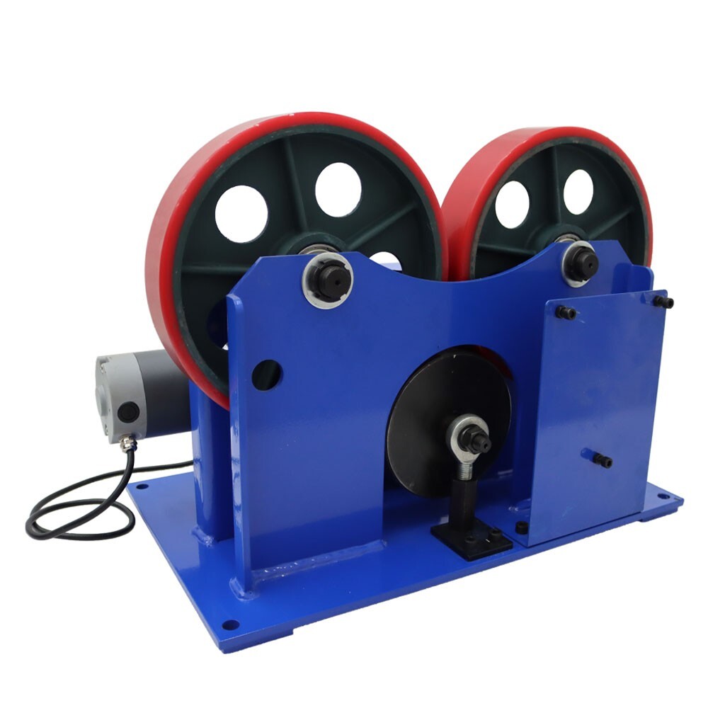 1T Welding Turning Rolls Digital Speed Display Linked Control Roller Rack Stand