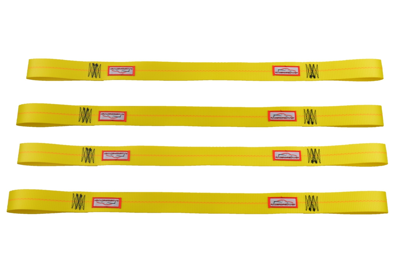 RACERDIRECT VEHICLE AXLE STRAPS ( 2 PAIRS ) 8,900 WORKING LOAD STRENGTH 36" LONG