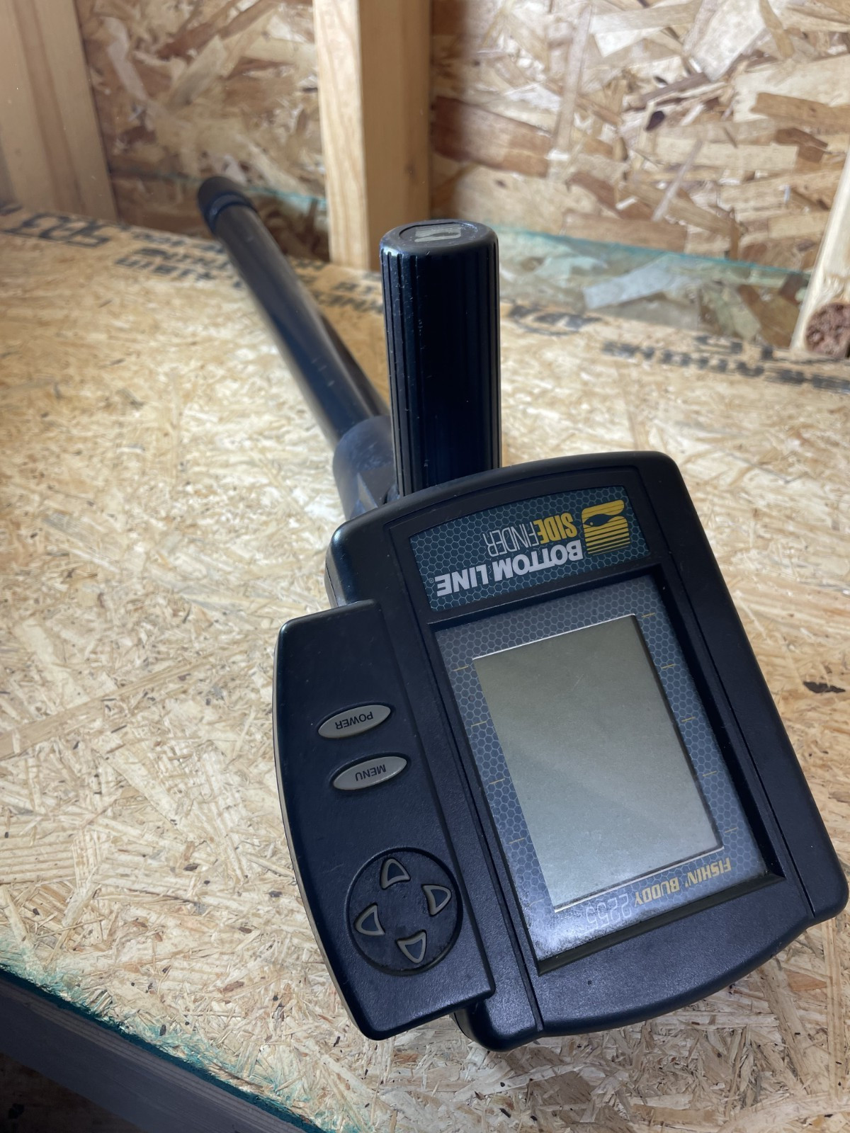Bottom Line Fishin' Buddy 2255 Portable Side Fish Finder Black NEED BATTERY