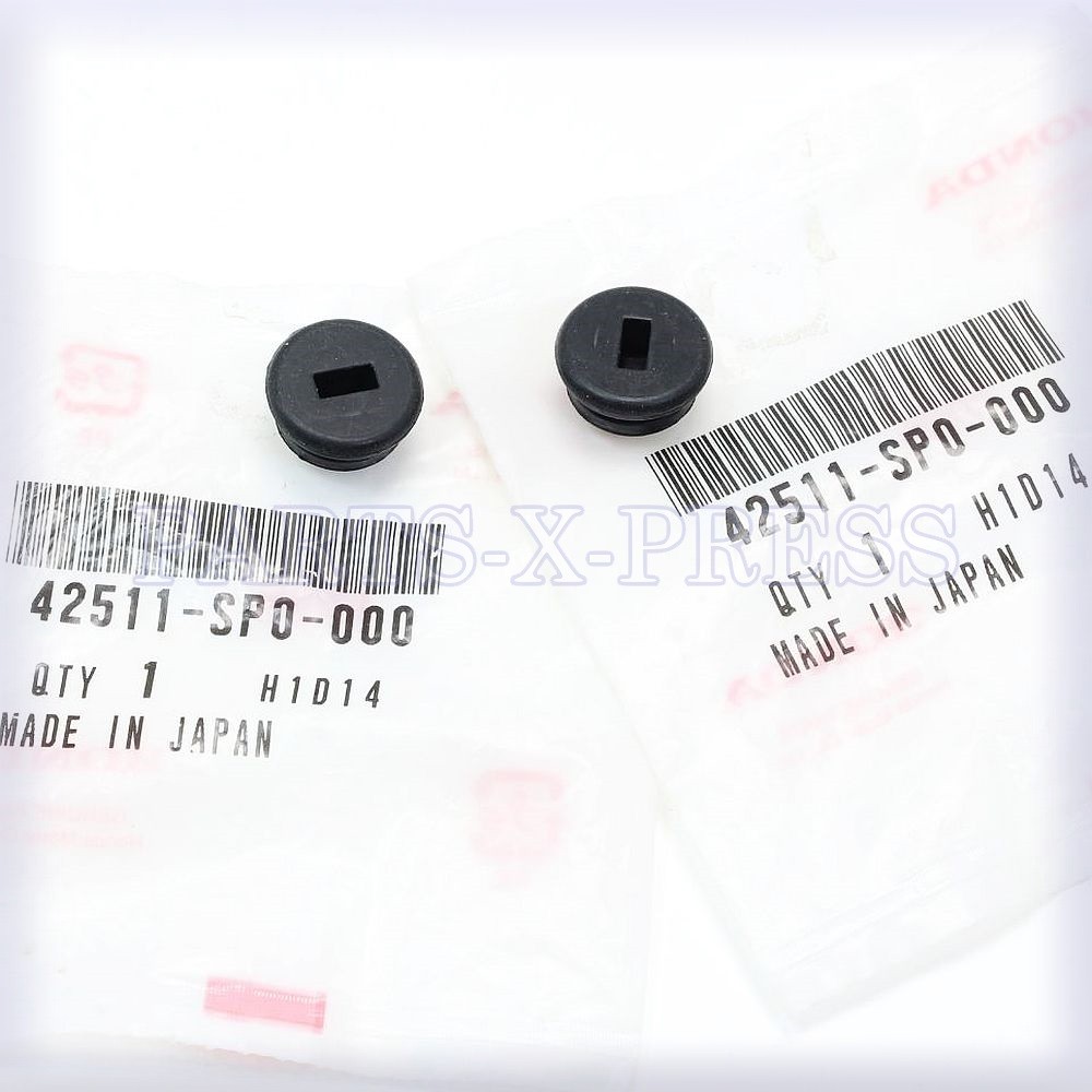 GENUINE HONDA PILOT ACURA MDC/CL  LEFT RIGHT ROTOR CAP MAINTENANCE HOLE SET OF 2