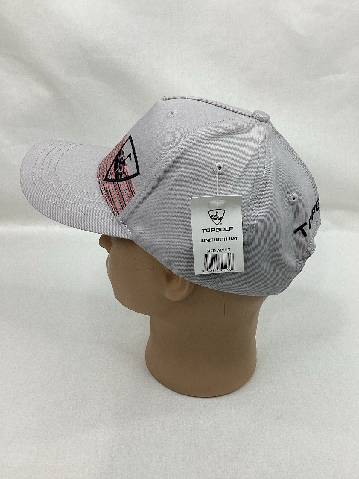 Topgolf Juneteenth Adjustable Baseball Cap Gray Cotton Adult Strapback