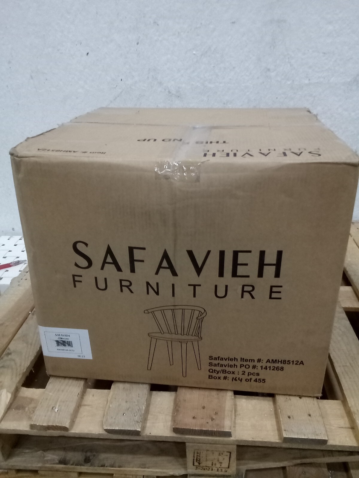 Safavieh BLANCHARD SIDE CHAIR, Reduced Price 2172724258 AMH8512A