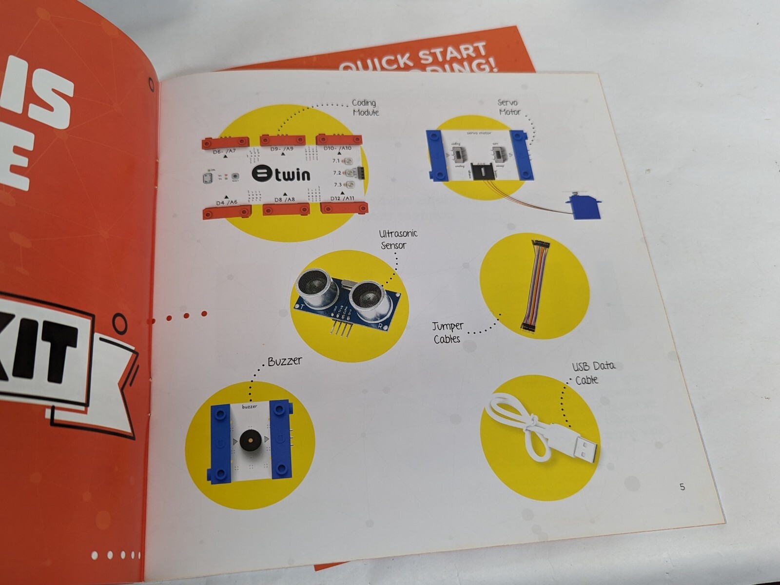 Twin Science STEM Coding Kit: Learn Programming for Children Ages 8+, Complete