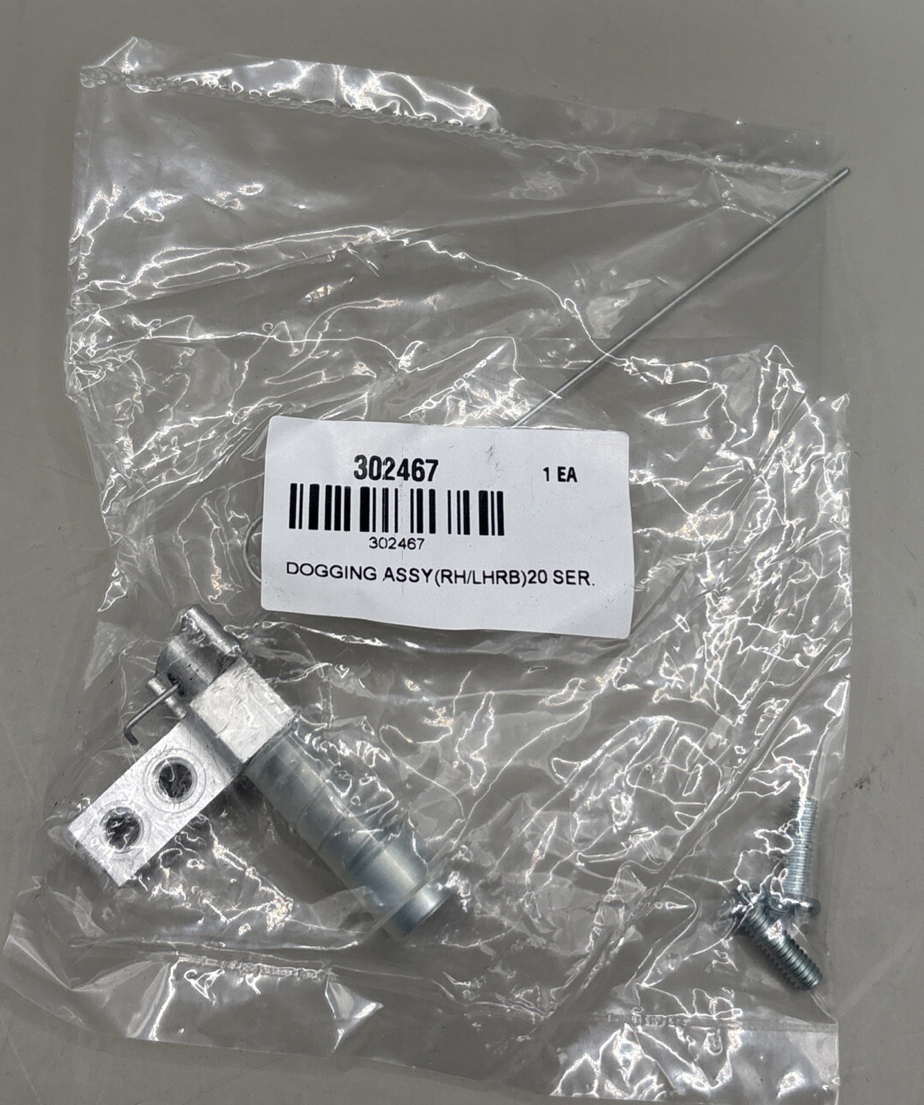 CRL Right Hand Reverse Bevel Dogging Assembly for Jackson 20 Series Panic Exit