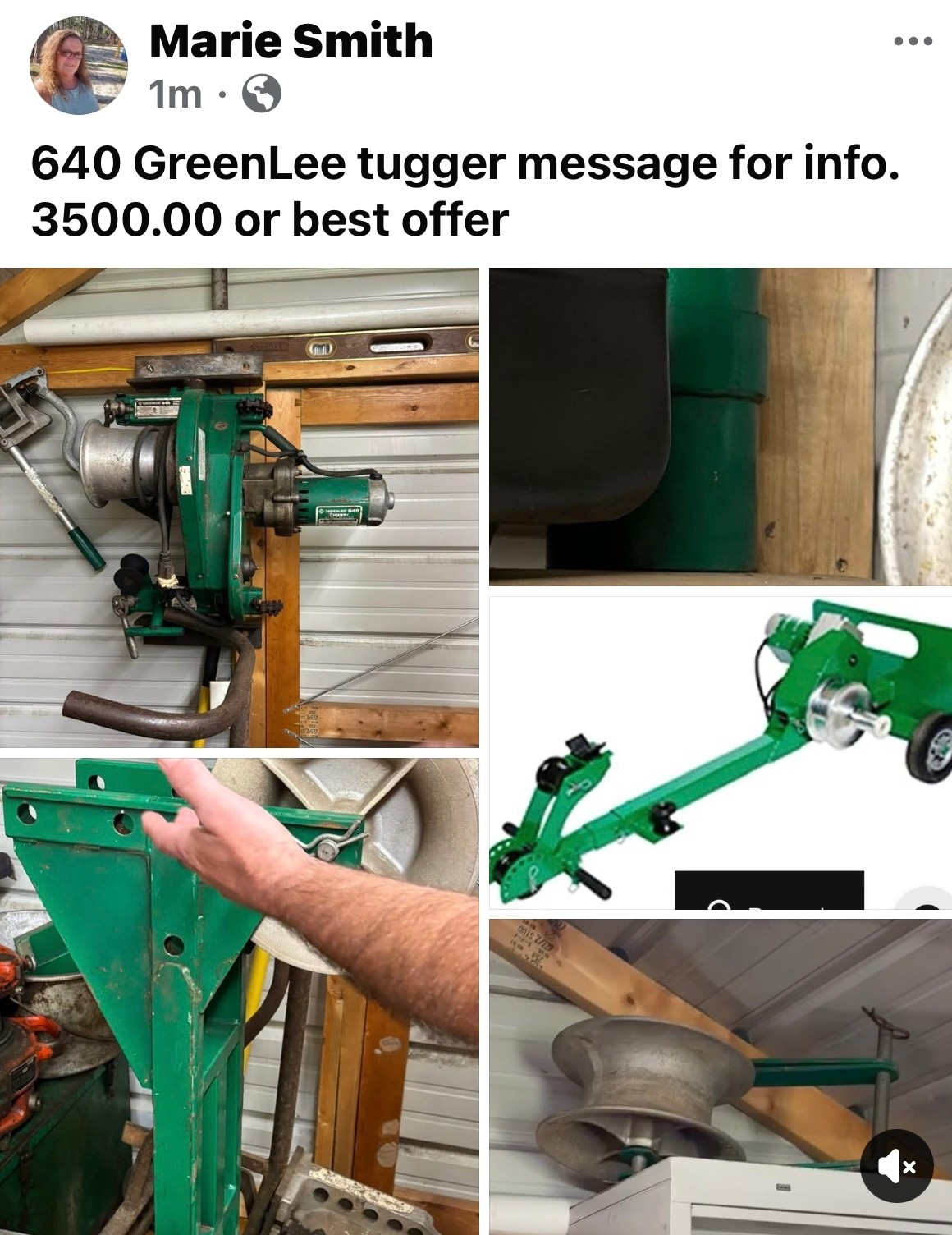 Green Lee 640 stagger set