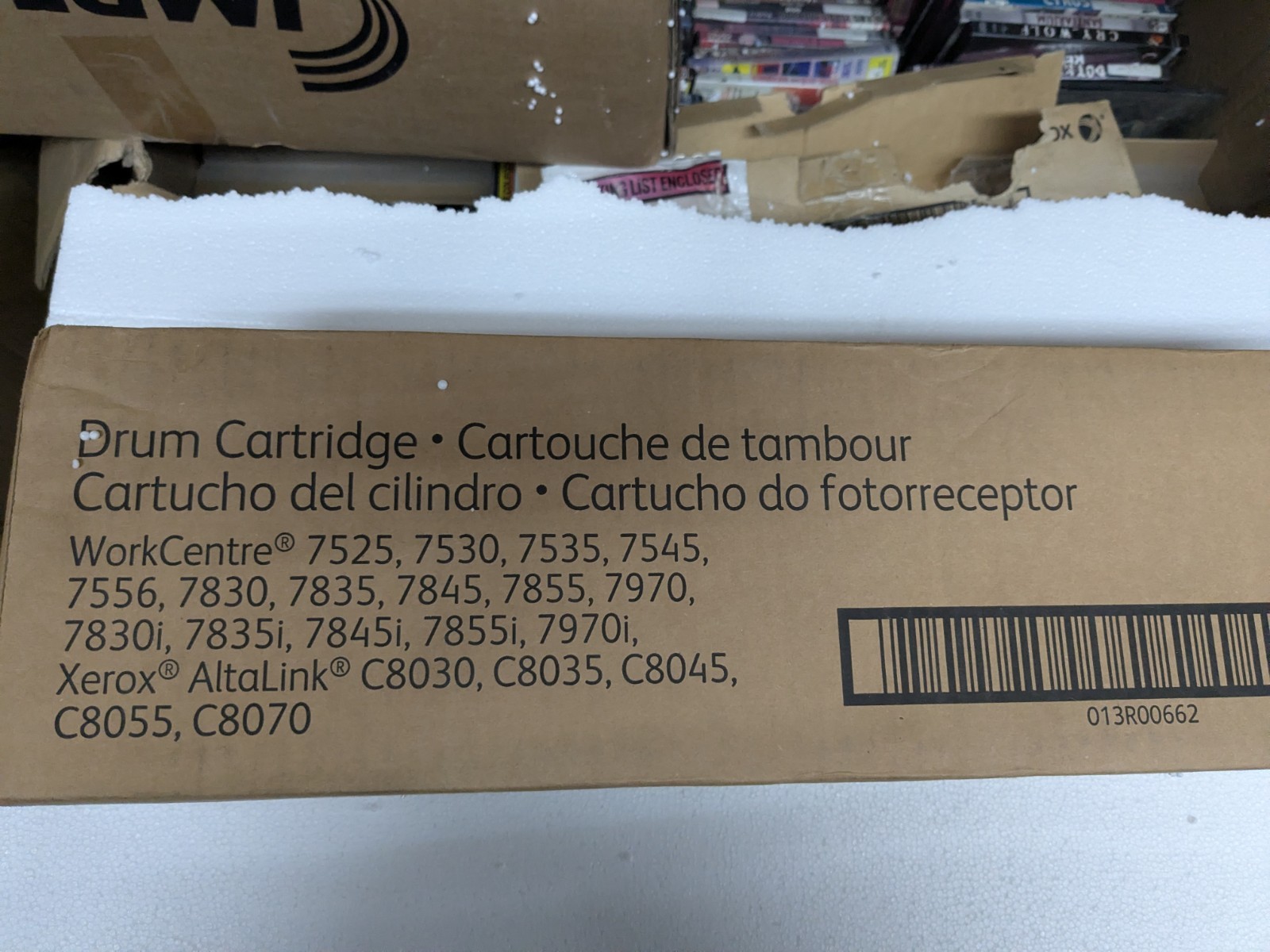 Xerox Drum 013R00662 For WC 7525 7530 7535 C8030 C8035  New genuine