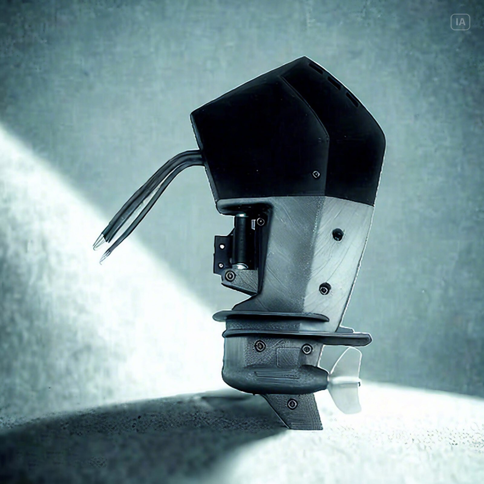RC Boat Outboard Motor External Engine 3D Printed Shell for DIY Small-scale ShCJ