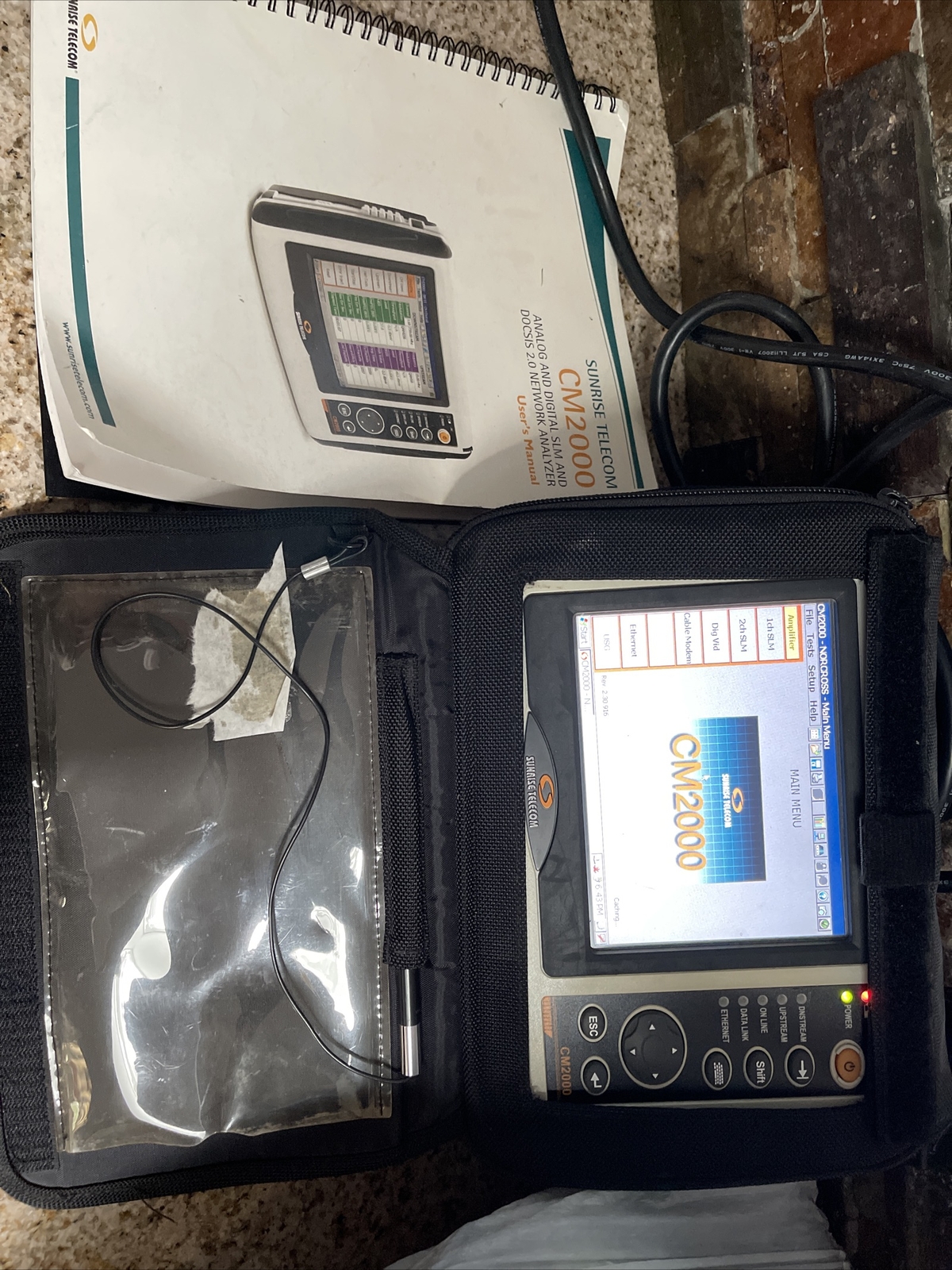 sunrise telecom cm2000 2.0