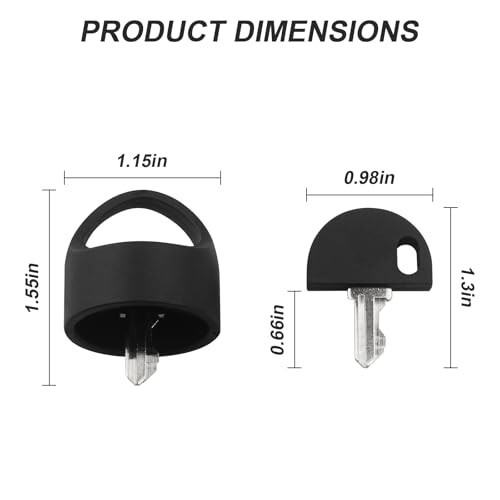 Pride Mobility Scooter Replacement Key Set Compatible with Go-Go Elite Traveller