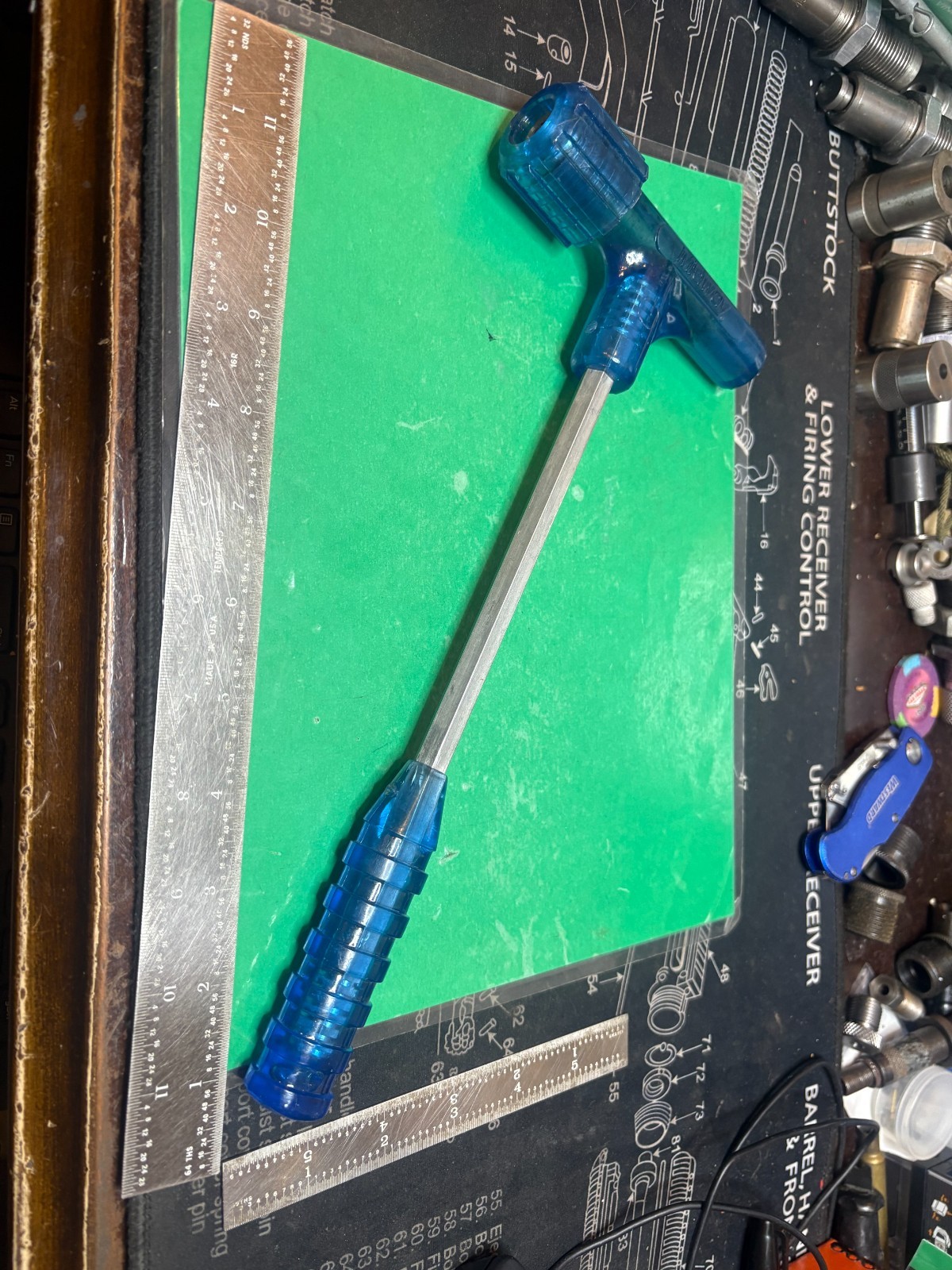 Midway USA Kinetic Bullet Puller Blue