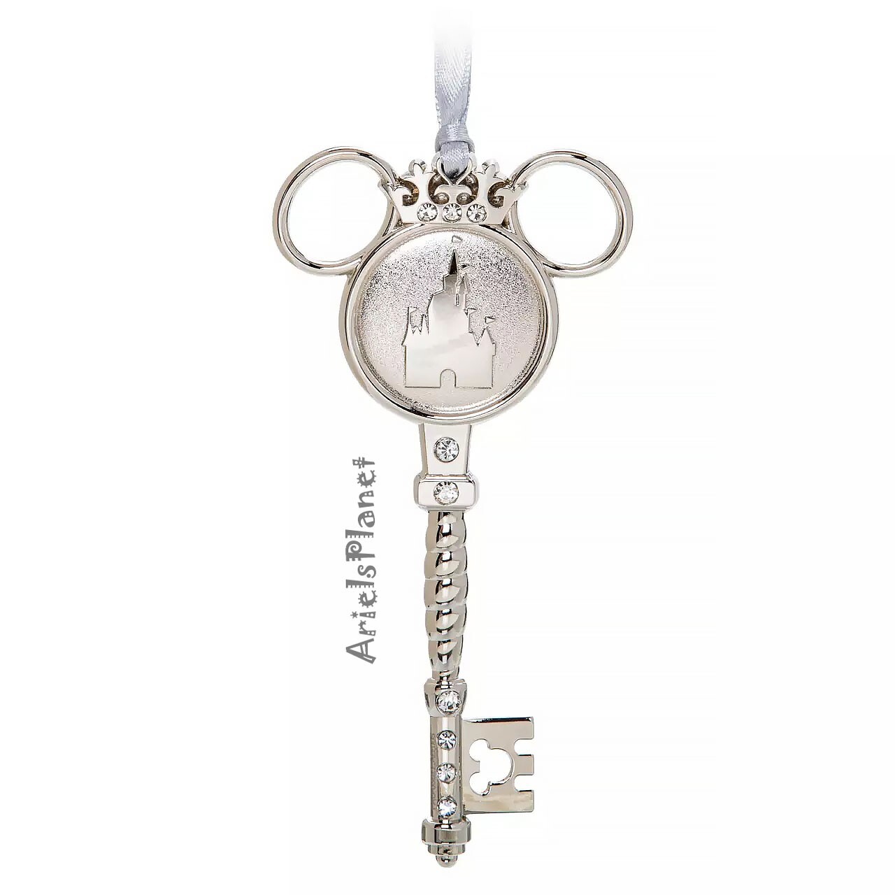Walt Disney World Parks Sketchbook Cinderella Castle Key Metal Ornament